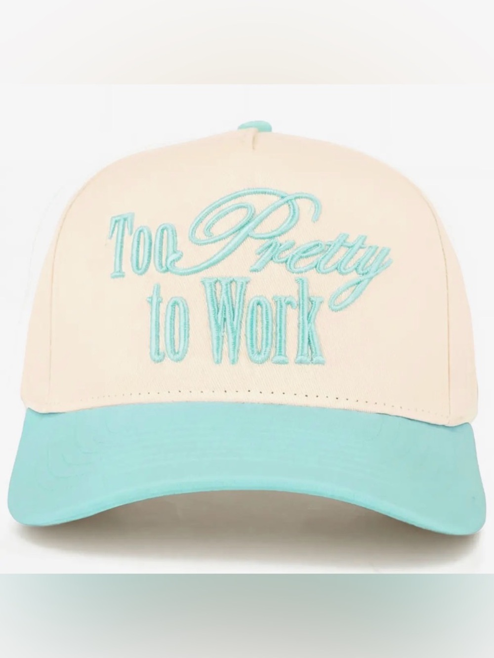 C.C. Boutique 'Too Pretty to Work' Hat